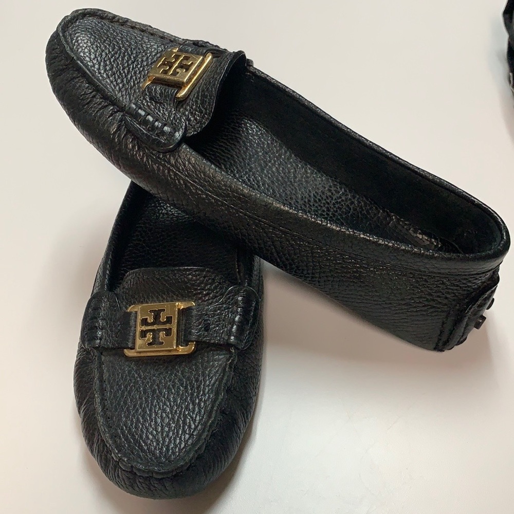 Tory Burch Black Driving Loafers 7 1/2